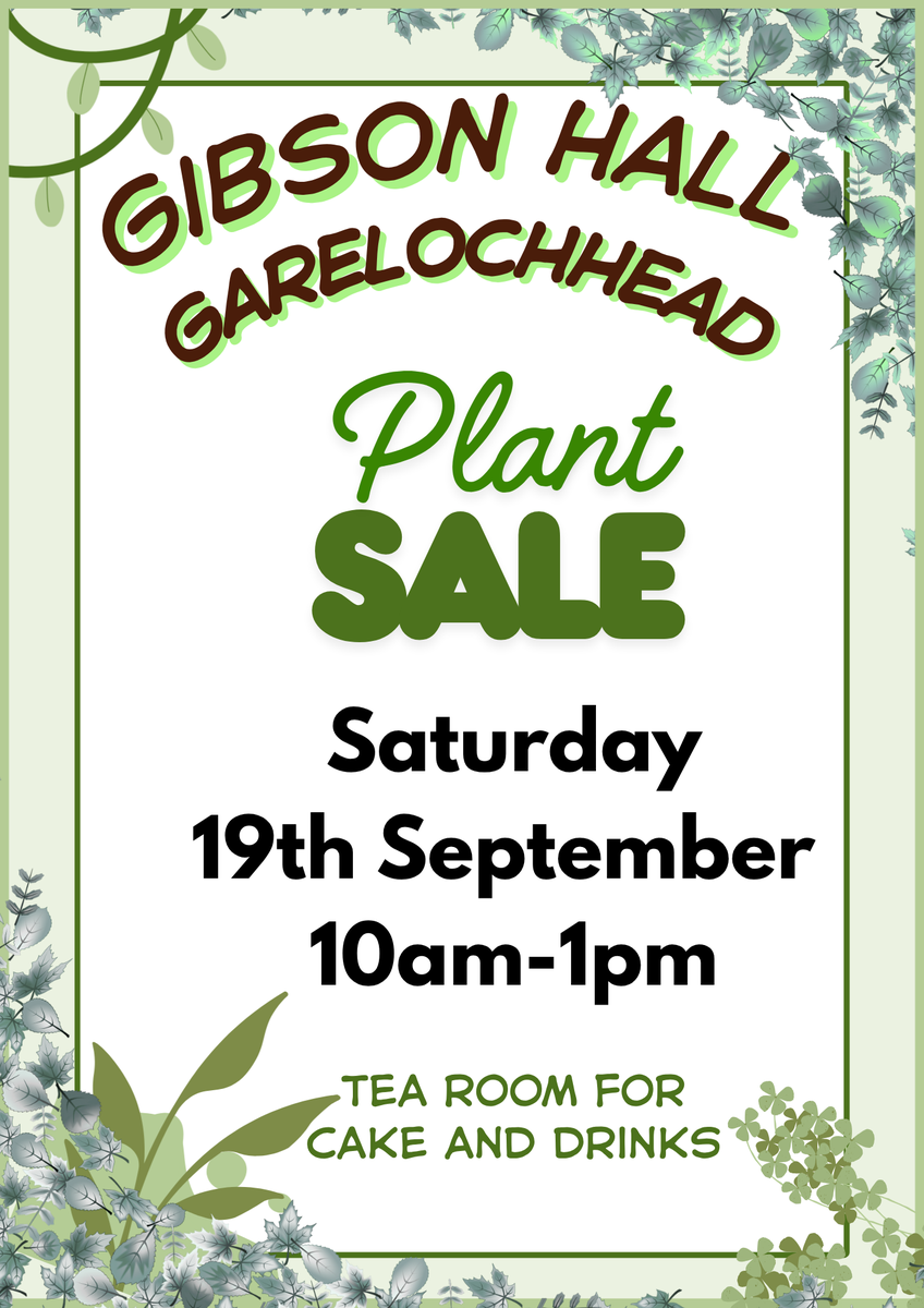Plant Sale Sept 2026